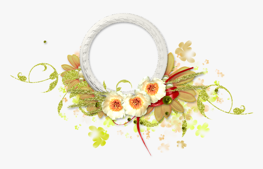 Quadro, Molduras Para Fotos, Primavera, Verão, Flores - Death Photo Frame Png, Transparent Png