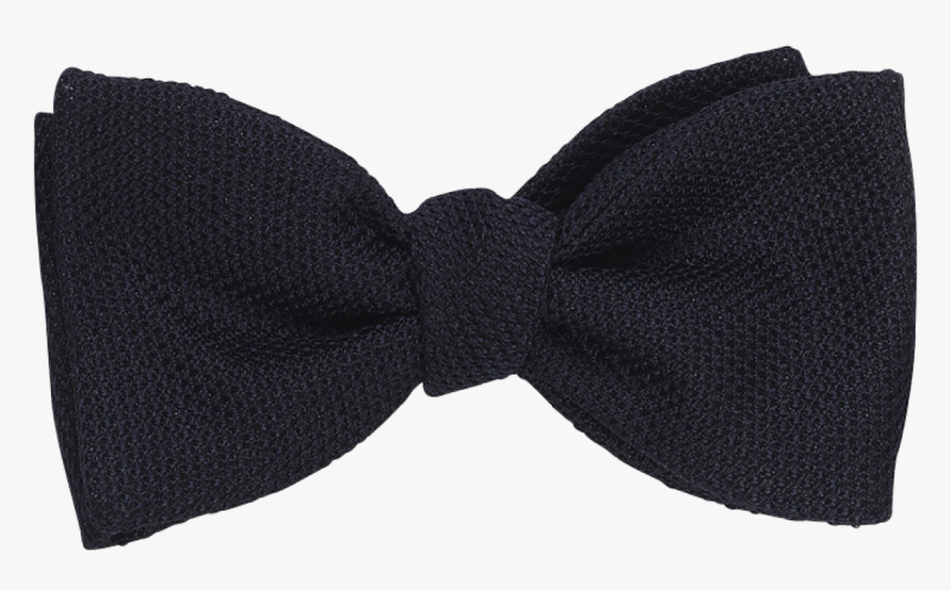 Midnight Silk Bow Tie 
 Title Midnight Silk Bow Tie - Black Bow Tie Clipart, HD Png Download