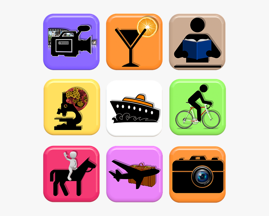 Icon, App, Film Camera, Camera, Glass, Cocktail - Smk Kesehatan Tpa Jember, HD Png Download