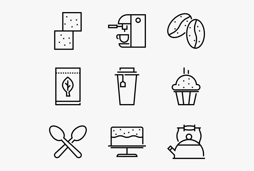 Coffee Shop Elements - Project Management Vector Icon, HD Png Download
