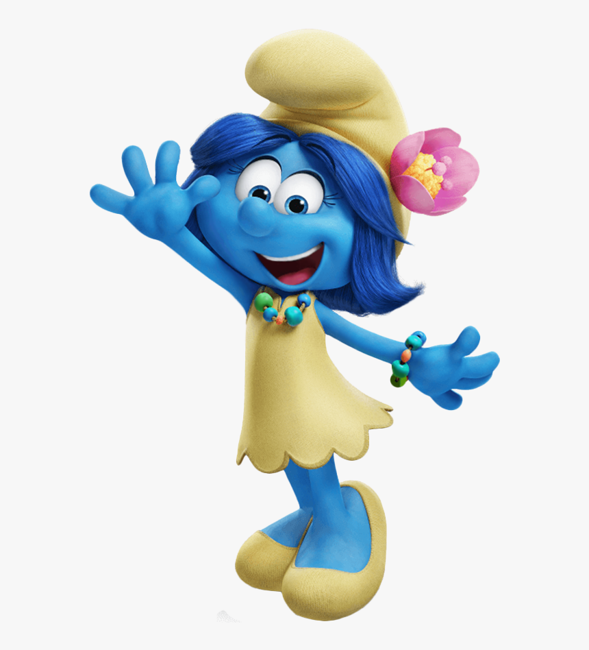 Smurf The Lost Village Smurf Blossom, HD Png Download