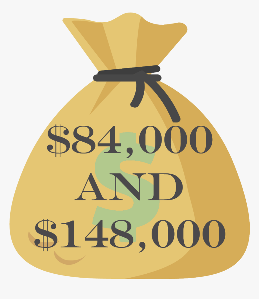Picture Of A Money Bag - Illustration, HD Png Download