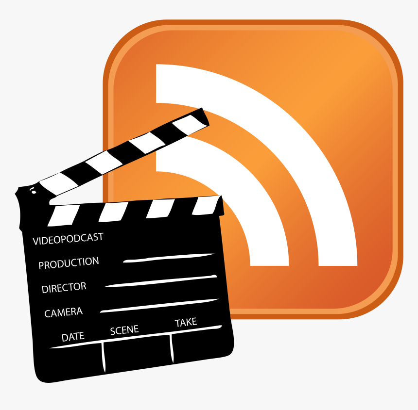 Videostream Icon - Video Podcast, HD Png Download