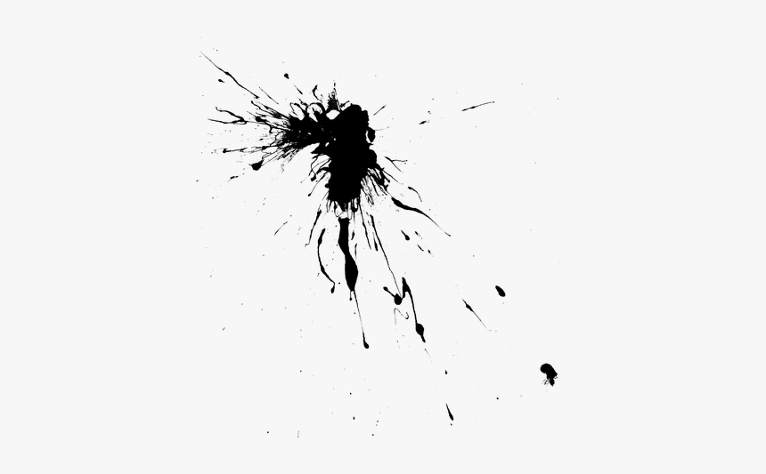 Paint, Splatter, Splash, Ink, Drop, Splattered, Drip - Ink Drop Png, Transparent Png