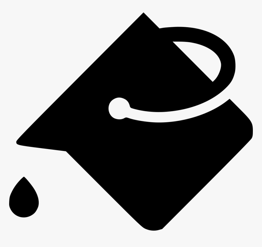 Bucket Paint Drip Color, HD Png Download