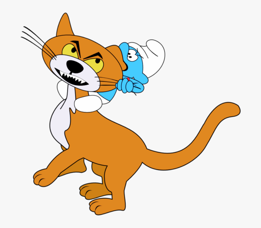 Azrael Vs Hefty Smurf-kil817 - Azrael Pitufos Png, Transparent Png