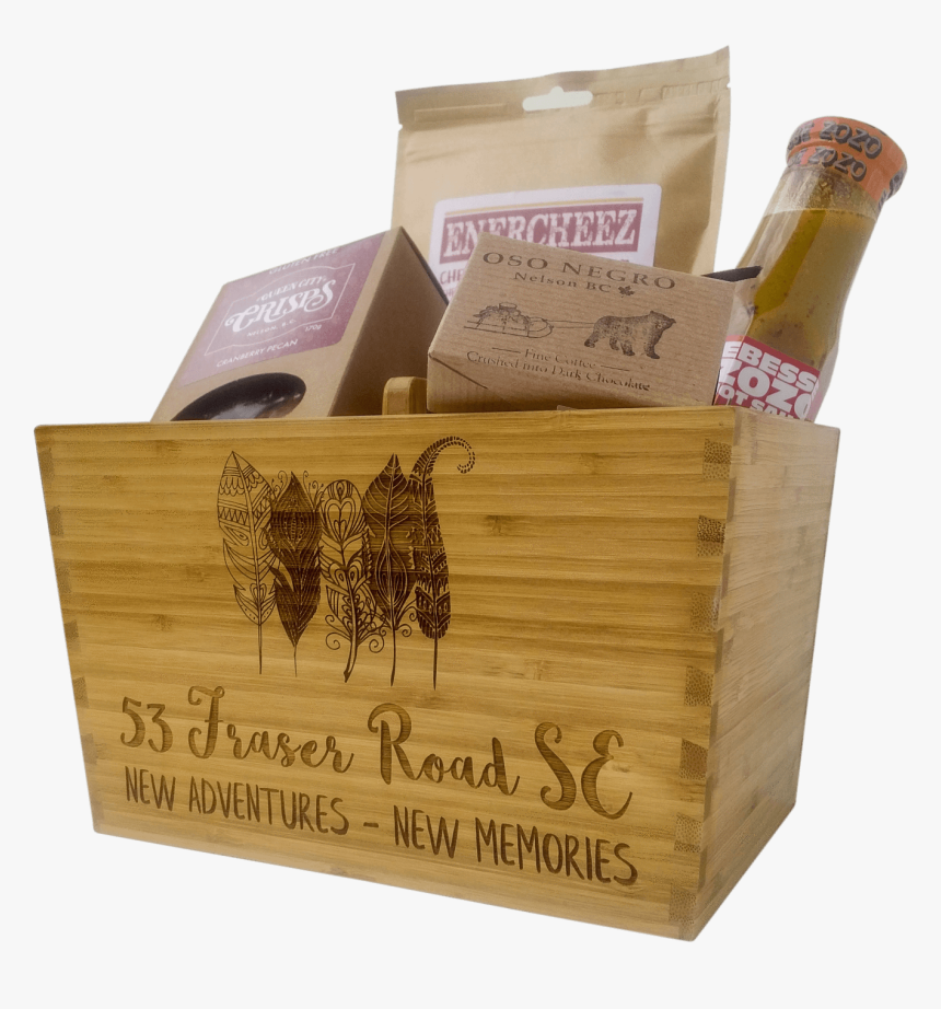 Deluxe Branded Wood Box - Box, HD Png Download