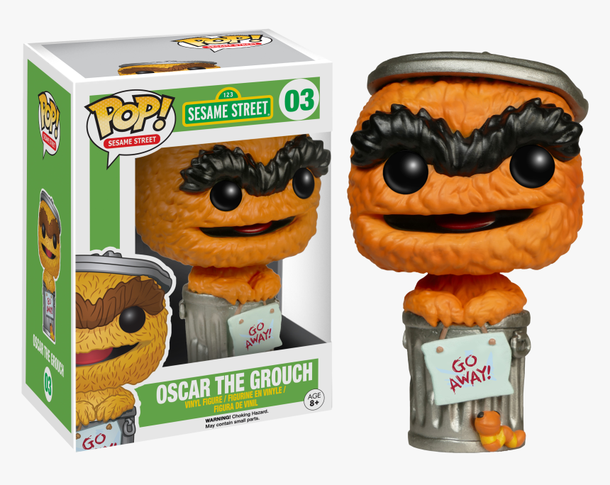 Oscar The Grouch Funko Pop, HD Png Download