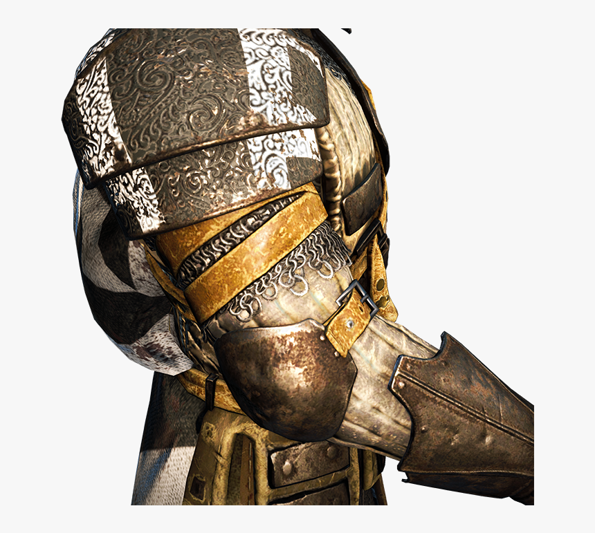 Warden Right Arm And Shoulder - Armure Coup D Épé, HD Png Download