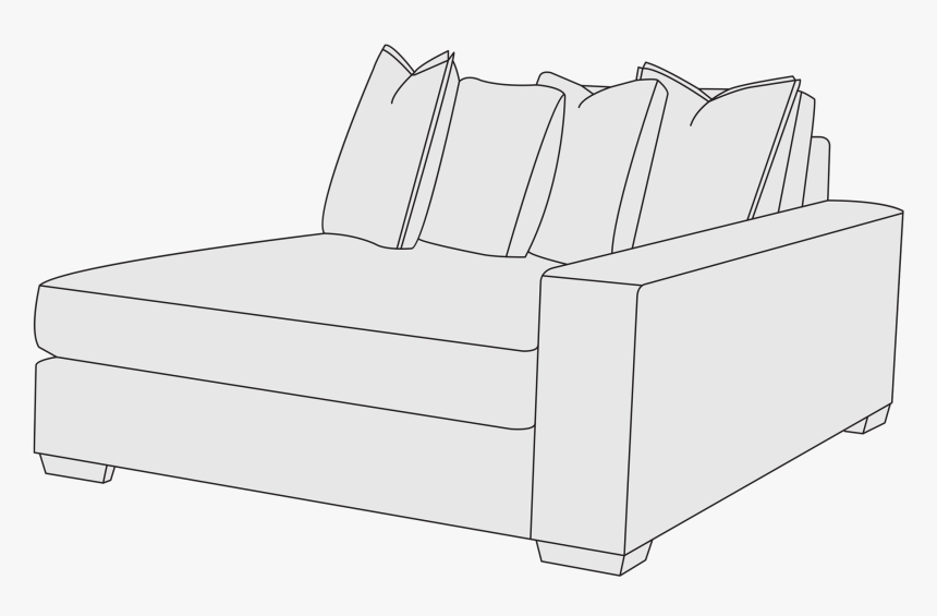 Sofa Bed, HD Png Download