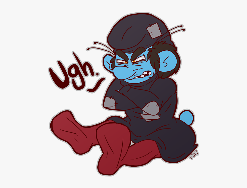 Smurfs - Ugh - Cartoon, HD Png Download