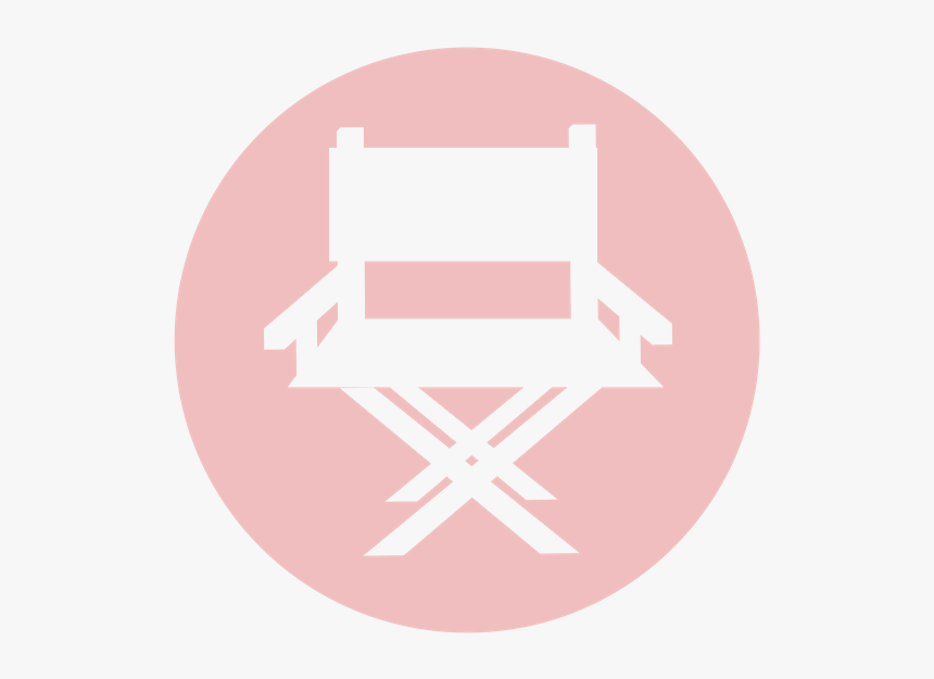 Chair Icon - Film Director Icon, HD Png Download