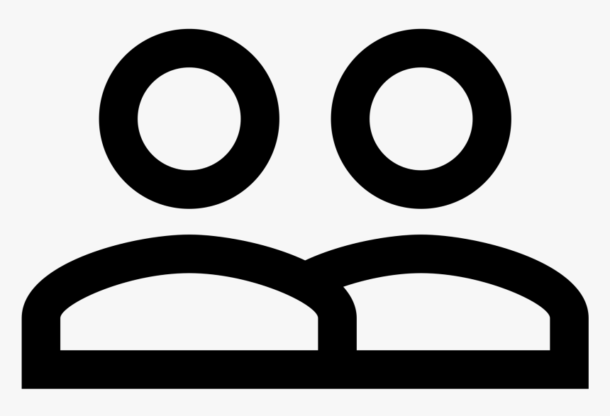 People Outline Png - Friends Outline Png, Transparent Png