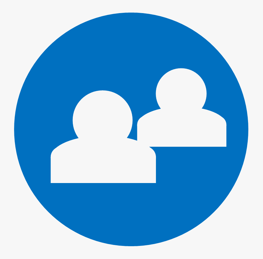 Vector Icon Of Two People - Twitter .png, Transparent Png