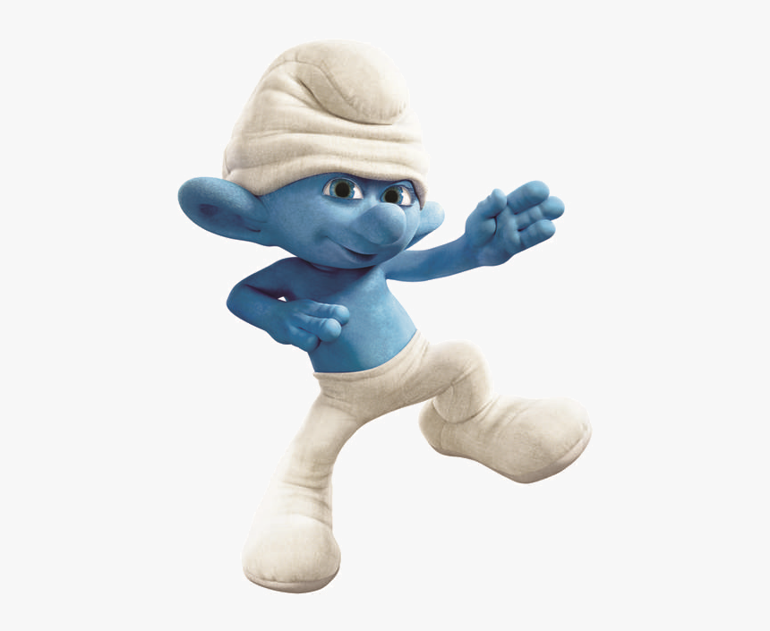 Puffo Smurf Png Image Purepng Transparent Png - Smurf Clumsy, Png Download