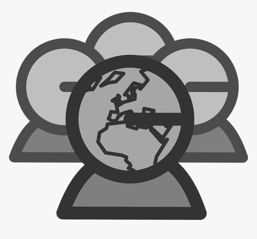 Group, Chat, Global, People, Icon, Social, Symbol, - Globe Clip Art, HD Png Download