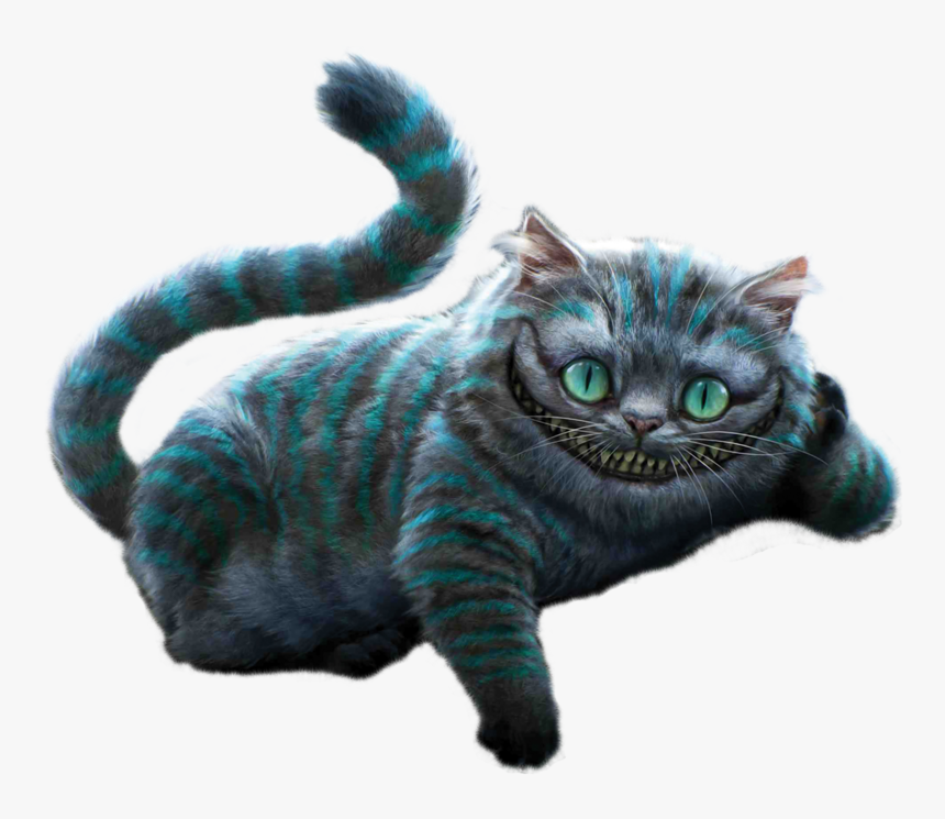 Transparent Cat Png - Cat Alice In Wonderland Png, Png Download