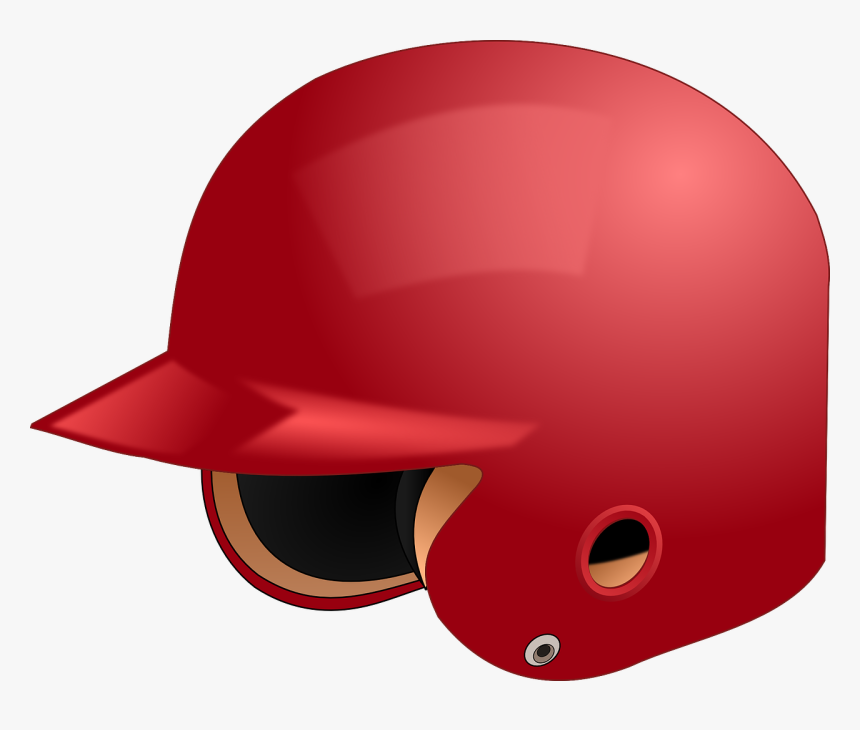 Batting Helmet,helmet,bicycle Helmet - Softball Helmet Clip Art, HD Png Download