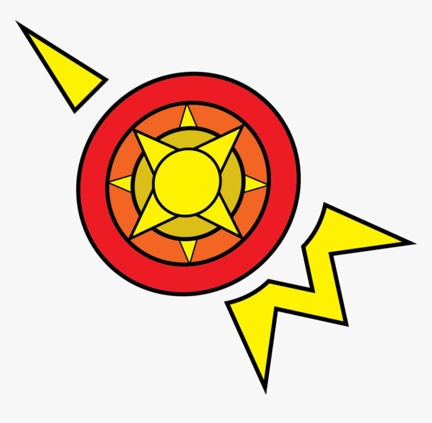 Mmbn Red Sun Logo By Kaizerker - Circle, HD Png Download