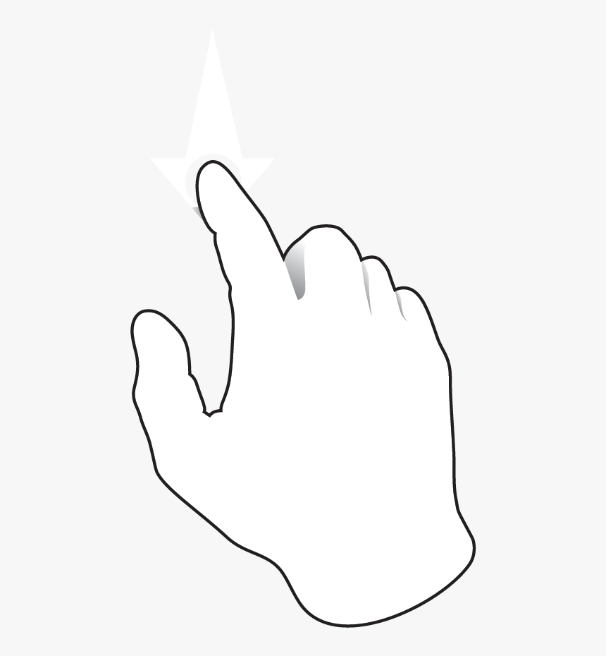 Upside Down Cross Png -swipe Up And Down To Tilt - Swipe Up White, Transparent Png