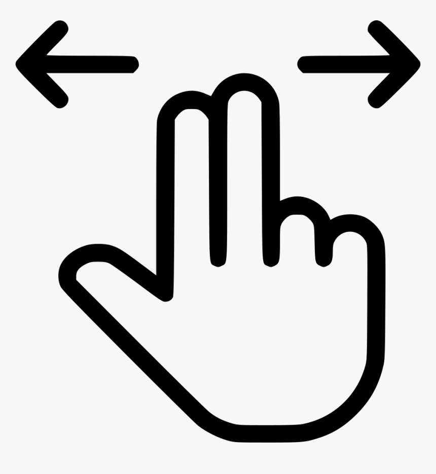 Swipe Left Right - Swipe Left Right Icon, HD Png Download