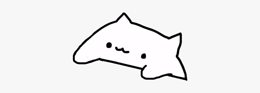 Black Black And White Mammal Fish Monochrome Photography - Black And White Meme Stickers, HD Png Download