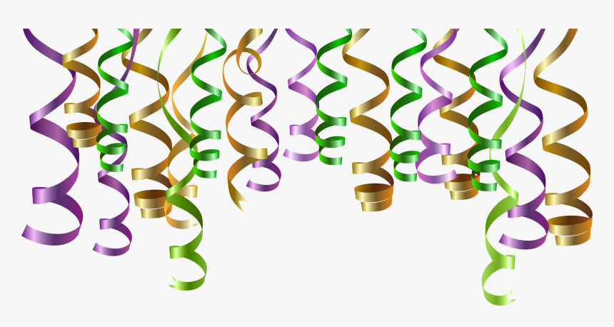Clip Art Portable Network Graphics Image Ribbon Birthday - Ribbon Curls Clip Art Free, HD Png Download