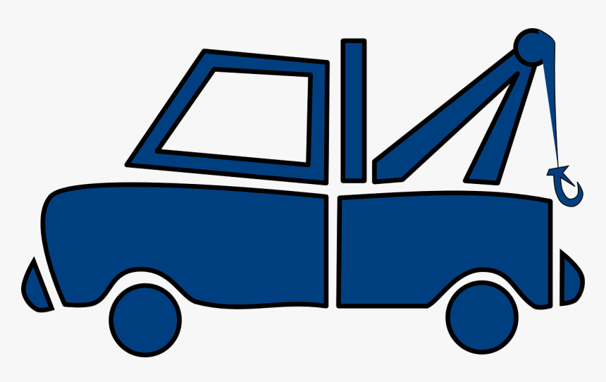 Clipart Tow Truck Vector, HD Png Download
