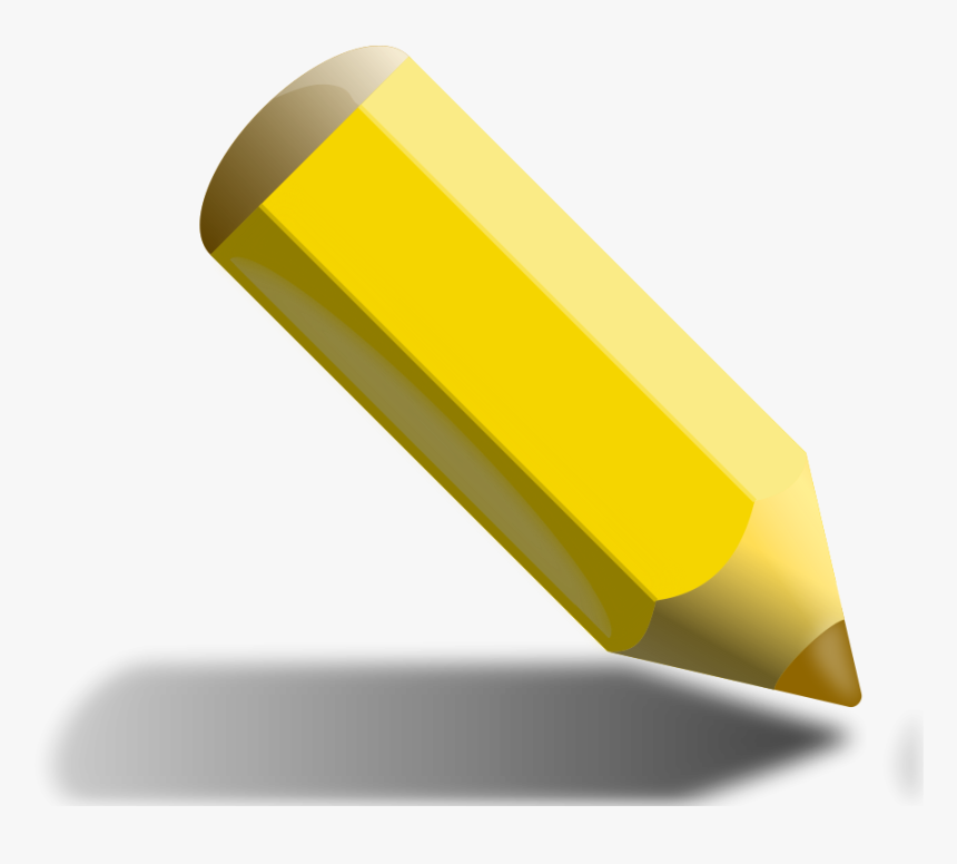 Yellow Pencil Clipart, HD Png Download