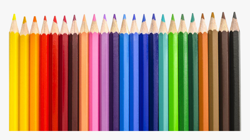 Color Pencil Transparent Png - Colored Pencils Transparent Background, Png Download