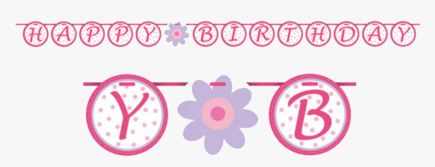Birthday Ribbons Banner Png, Transparent Png