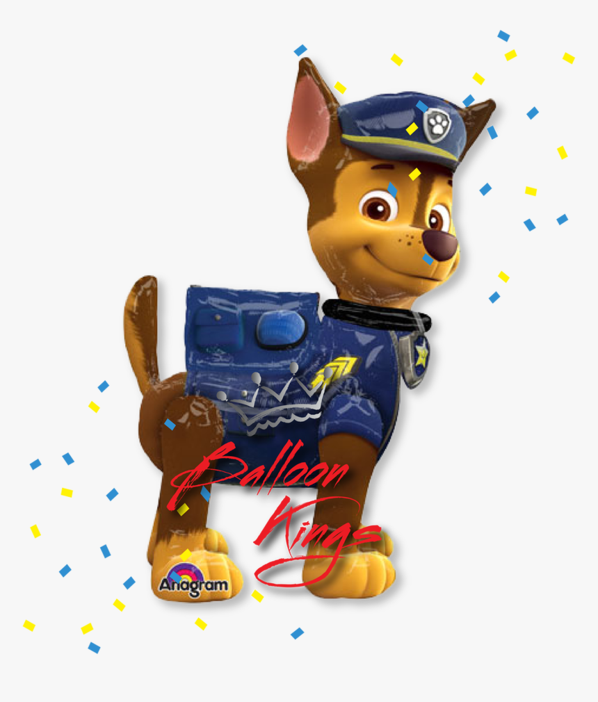 Paw Patrol Chase Airwalker - Balloon Paw Patrol China, HD Png Download
