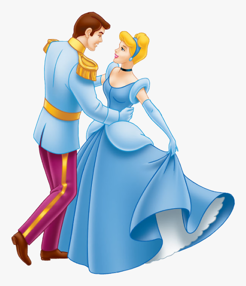 Cinderella And Prince Clipart - Cenicienta Y El Principe, HD Png Download