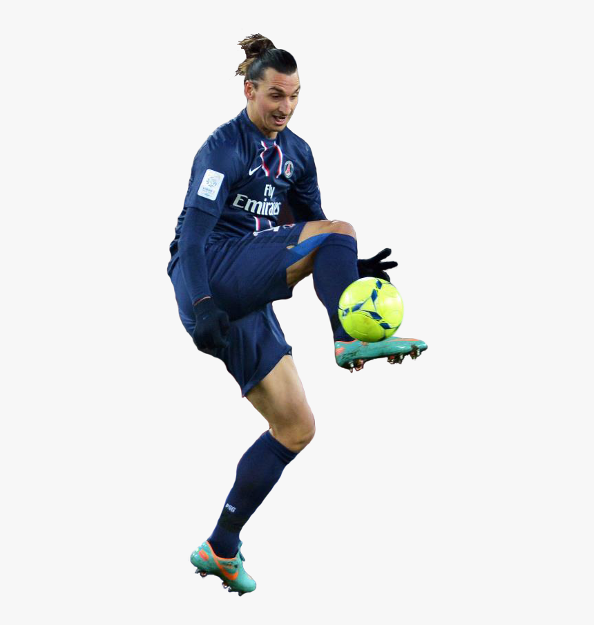Football Gamer Zlatan Ibrahimovic Png - Player, Transparent Png
