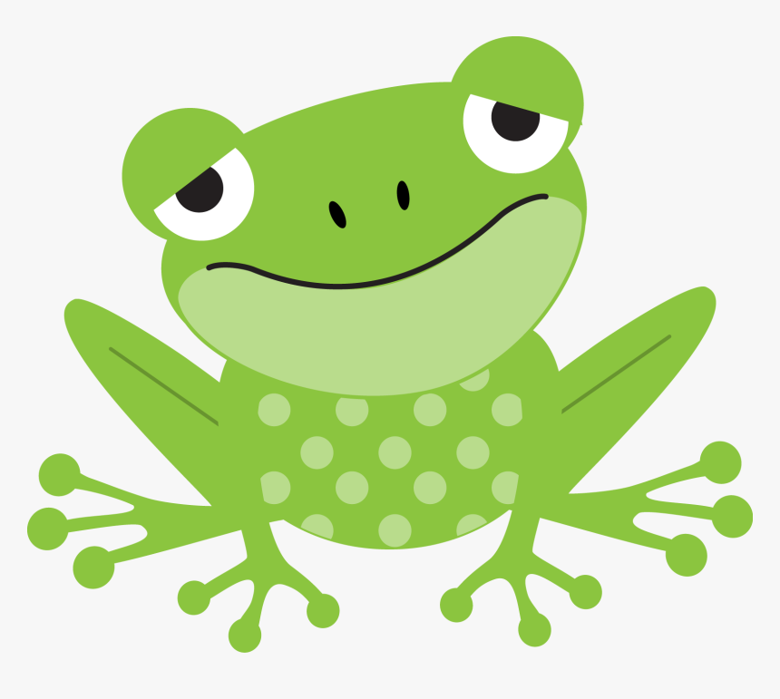 Shop Green And Pink Tree Frog Stickers Created By Baby - Frog Clipart Png Gif, Transparent Png