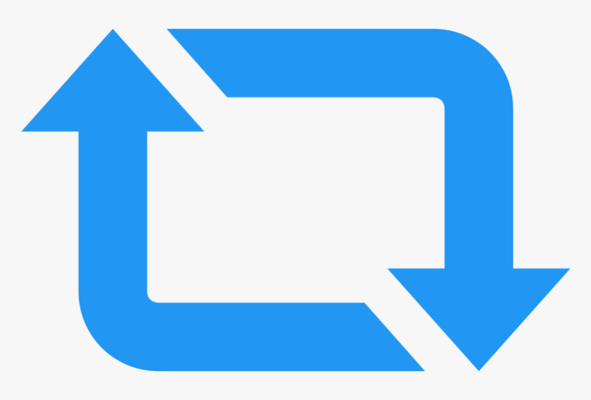 Twitter Retweet Icon, HD Png Download