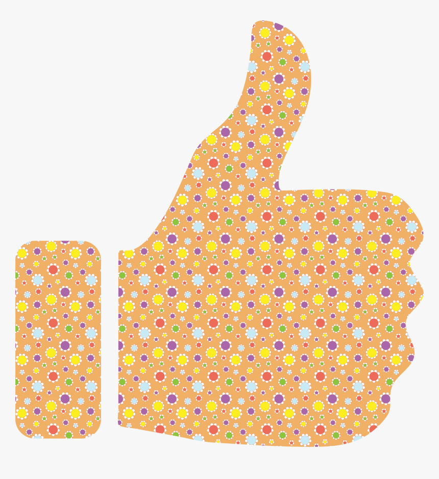 Thumb Signal Computer Icons Symbol Facebook - Cute Thumbs Up Png, Transparent Png