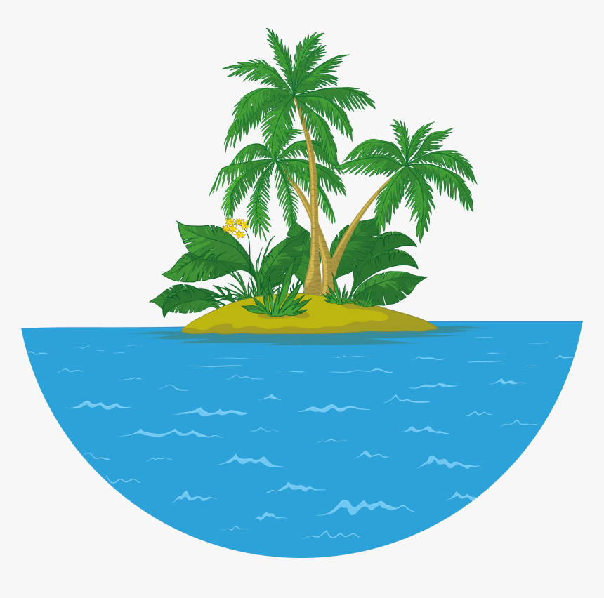 Coconut Tree Vector Png Hd, Transparent Png