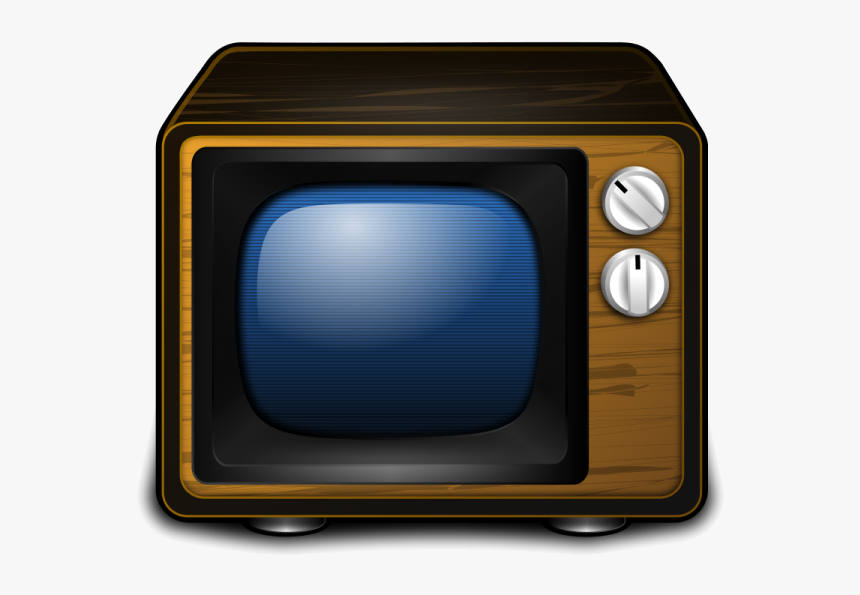 Tv Free Clip Art Cartoon Broken By Justin Ternet Transparent - Old Tv Clip Art, HD Png Download