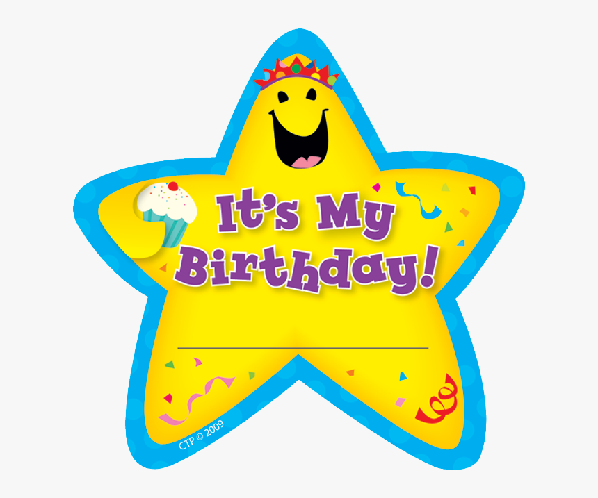 It's My Birthday Star, HD Png Download