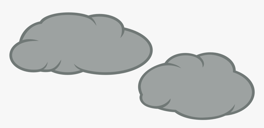 Clipart Rain Dark Cloud - Mlp Cloud Cutie Mark, HD Png Download