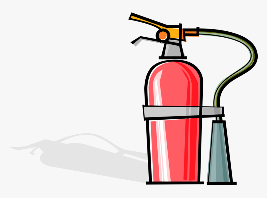 Clip Art Fire Extinguishers Product Design - Transparent Fire Extinguisher Clipart, HD Png Download