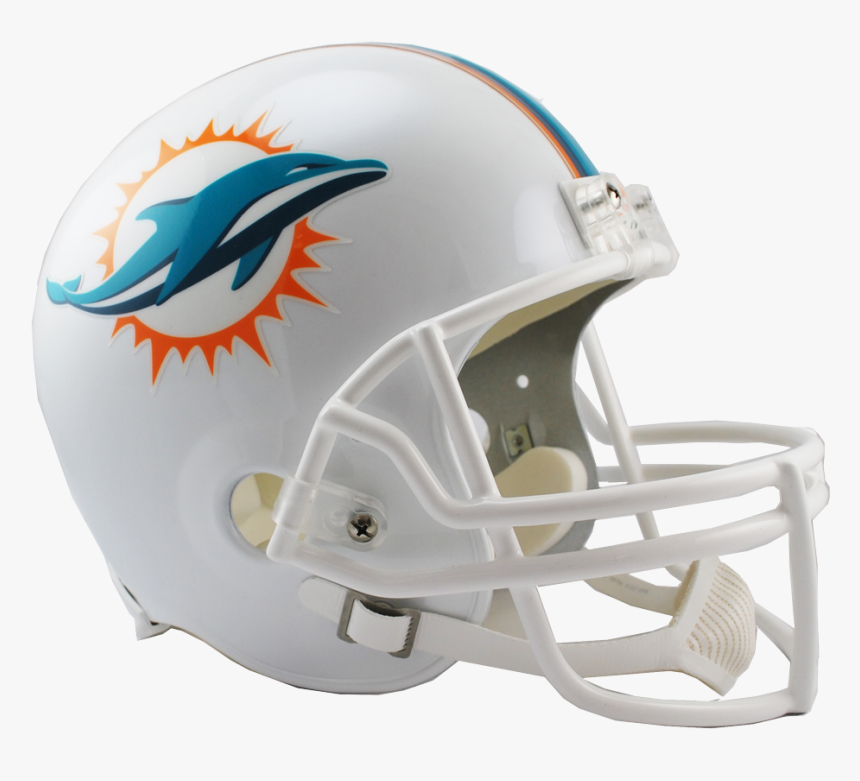 Miami Dolphins Vsr4 Replica Helmet - Miami Dolphins Football Helmet, HD Png Download