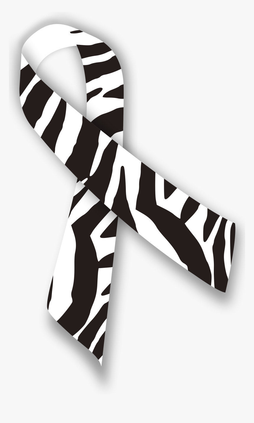 Free Zebra Clipart 21, Buy Clip Art - Zebra Cancer Ribbon Png, Transparent Png