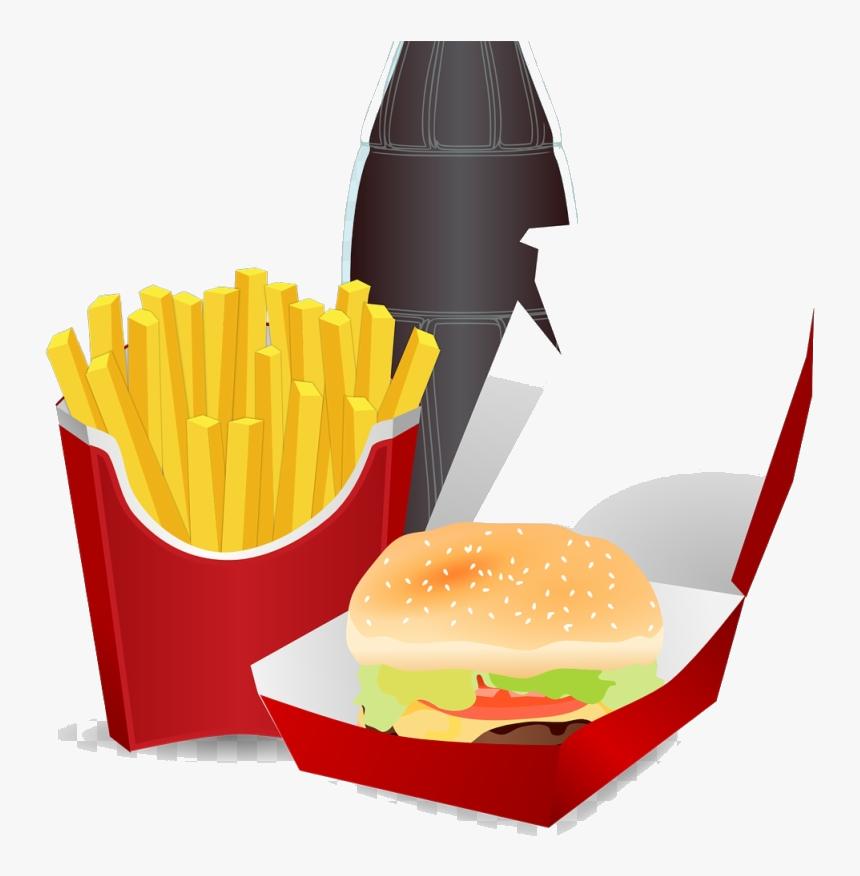 Mcdonalds Fast Food Meal Clipart Transparent X Png - Junk Foods Clipart Png, Png Download