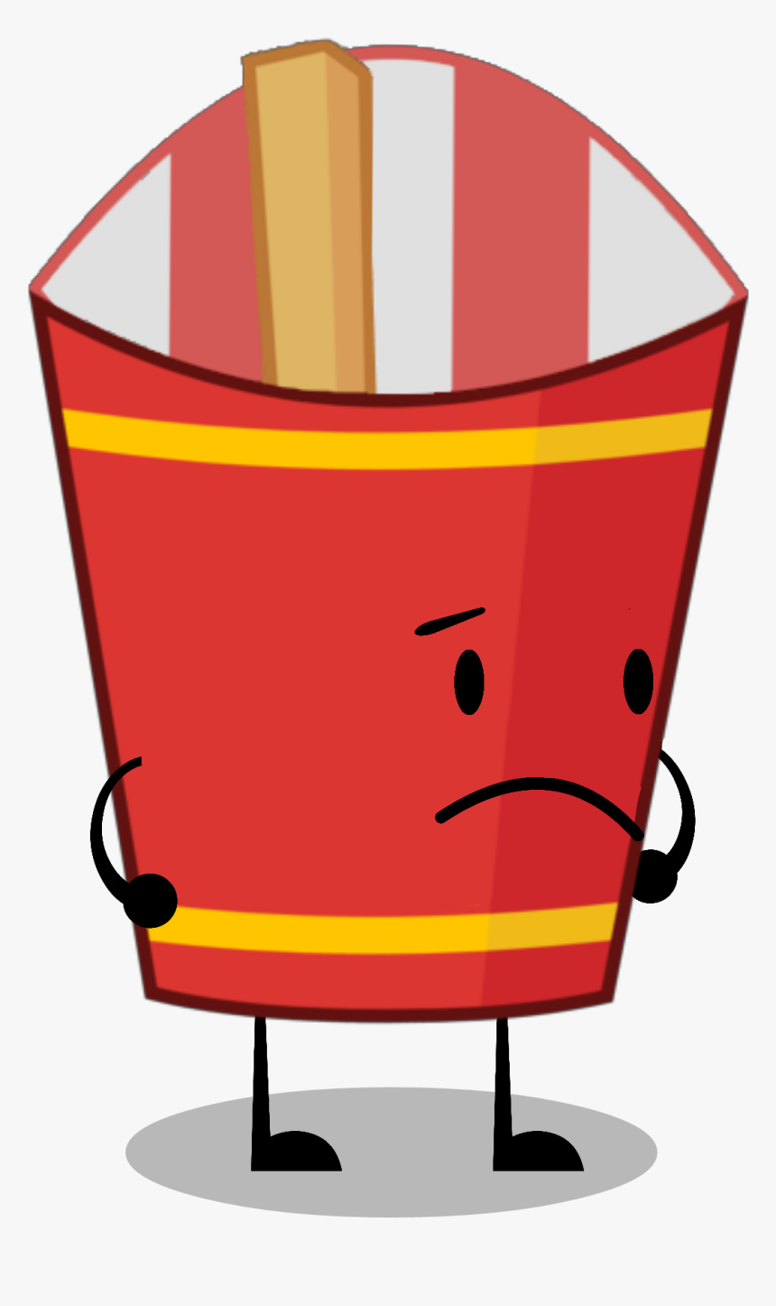 Fries Clipart Cup Mcdonalds - Battle For Dream Island Fries, HD Png Download