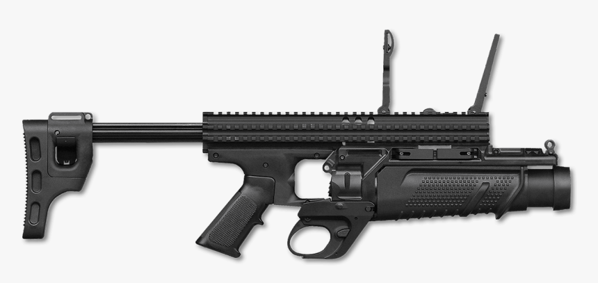 Fn40gl - Scar With Grenade Launcher, HD Png Download