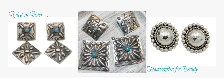 In-style Sterling Silver - Earrings, HD Png Download