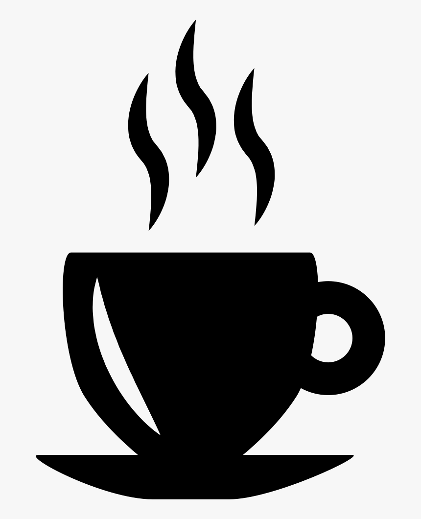 Cup Of Tea Png Black, Transparent Png