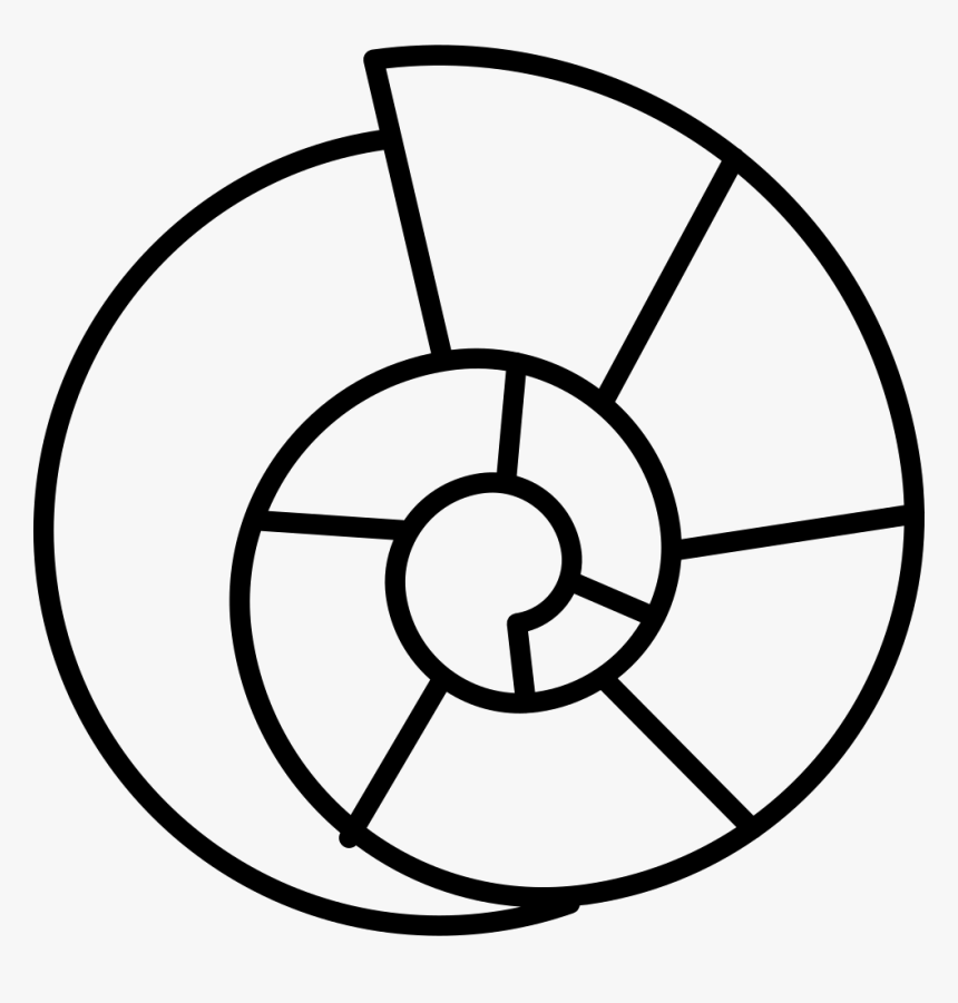 Conch Shell Outline Comments - Caracol Concha Dibujo, HD Png Download